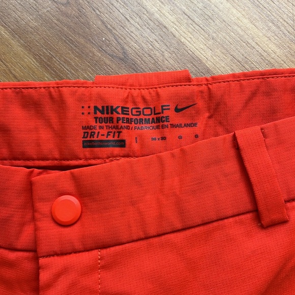 Nike Golf Tour performance Rory Mcilroy pants size 36x30 - Picture 2 of 4